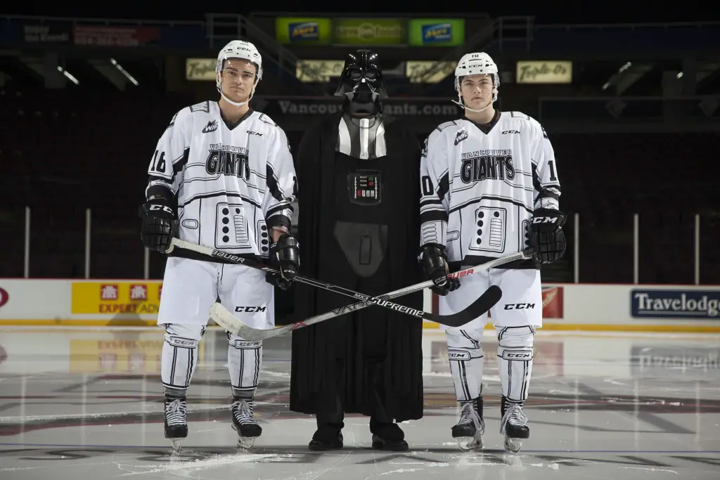 darth vader hockey jersey