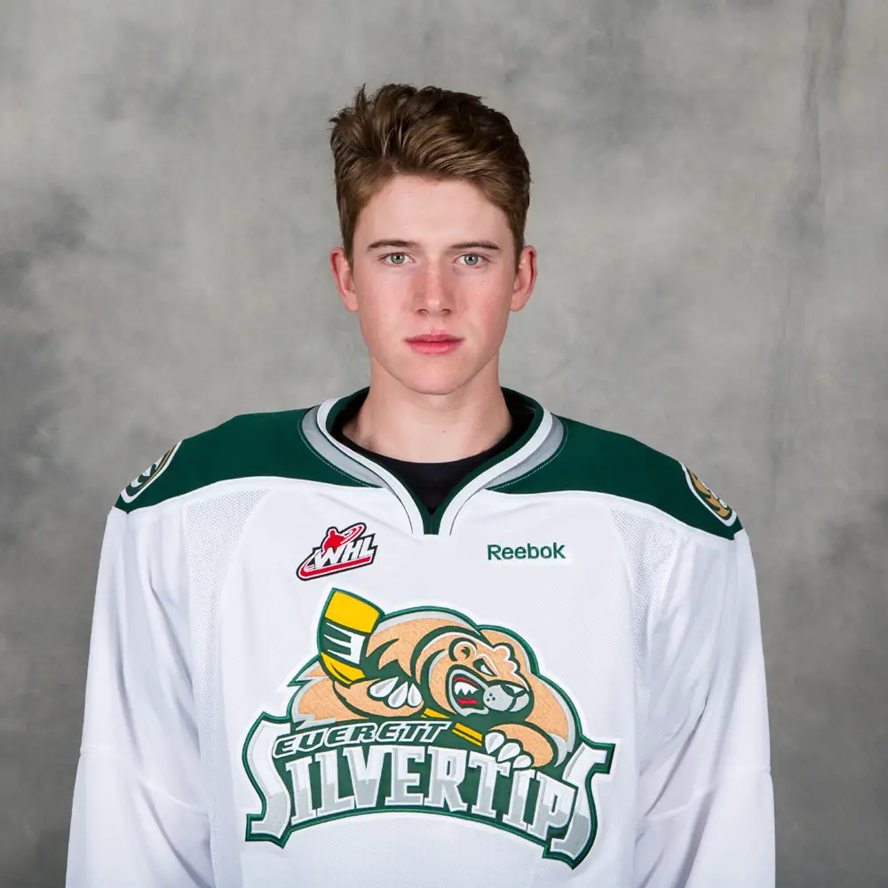 Everett Silvertips Goaltender Carter Hart January 4, 2016 Photo on