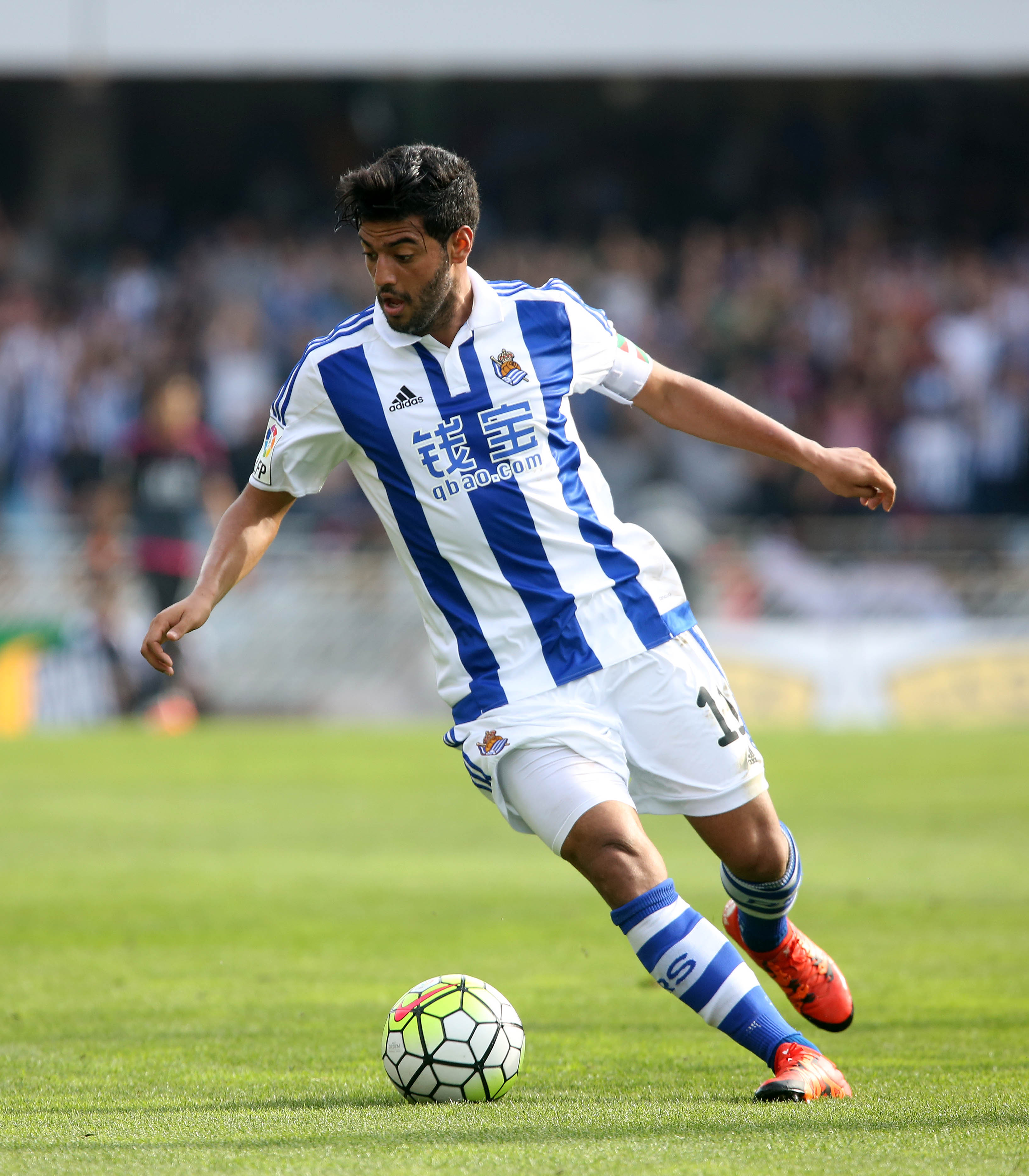 Carlos Vela with Real Sociedad - April 7, 2016 Photo on OurSports Central