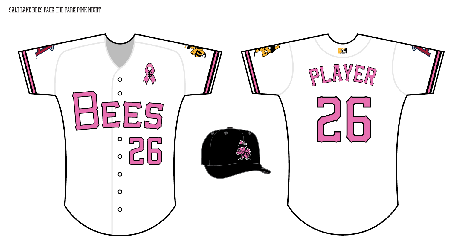 salt lake bees jersey