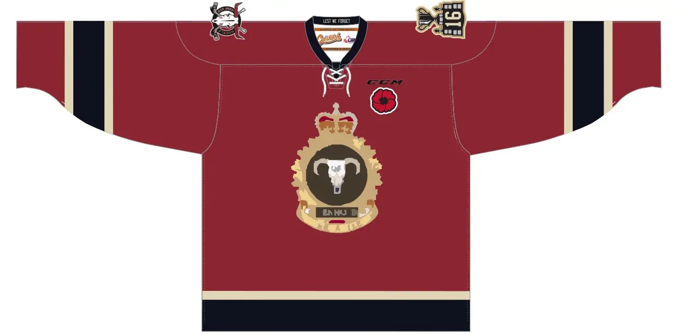 memorial cup jersey auction