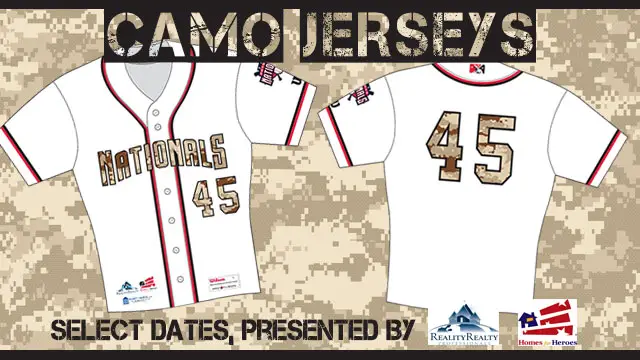 nationals camo jersey