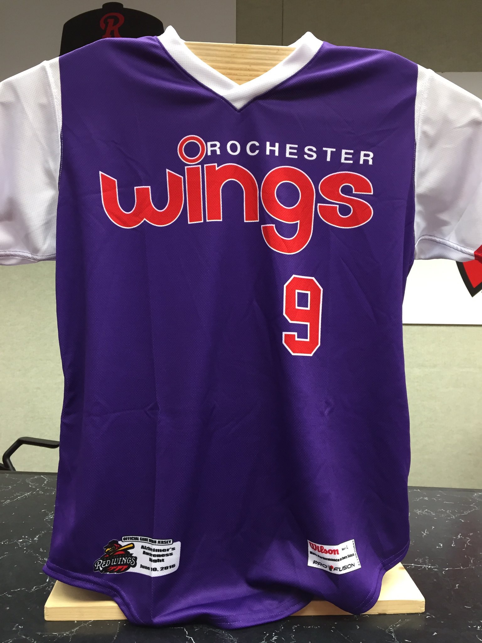 red wings purple jersey
