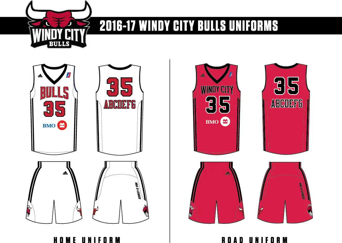 Windy City Bulls Reveal Official Team Uniform OurSports Central