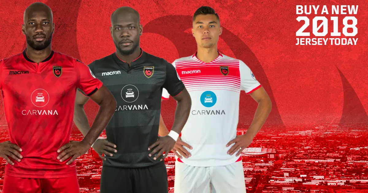 phoenix rising fc jersey