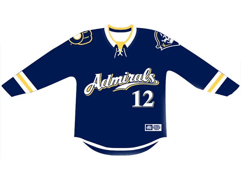 milwaukee admirals jersey