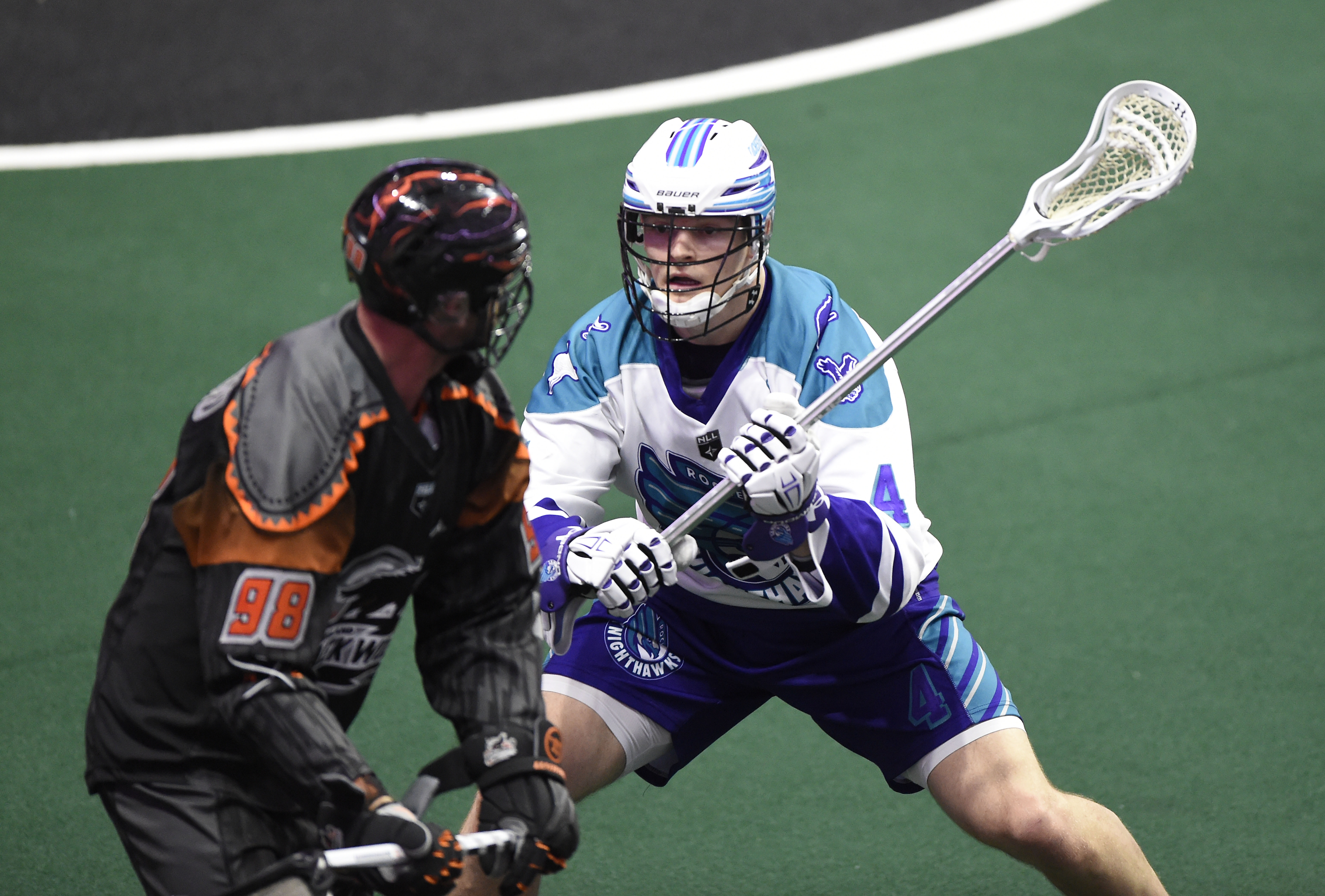 Rochester Knighthawks vs. the New England Black Wolves - March 29, 2019 Photo on ...7500 x 5075