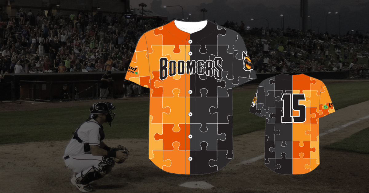 autism awareness softball jersey