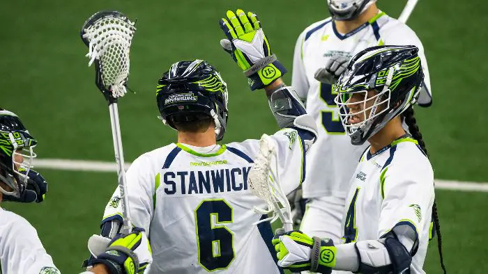 Chesapeake BayHawks celebrate a goal - July 14, 2019 Photo on OurSports Central