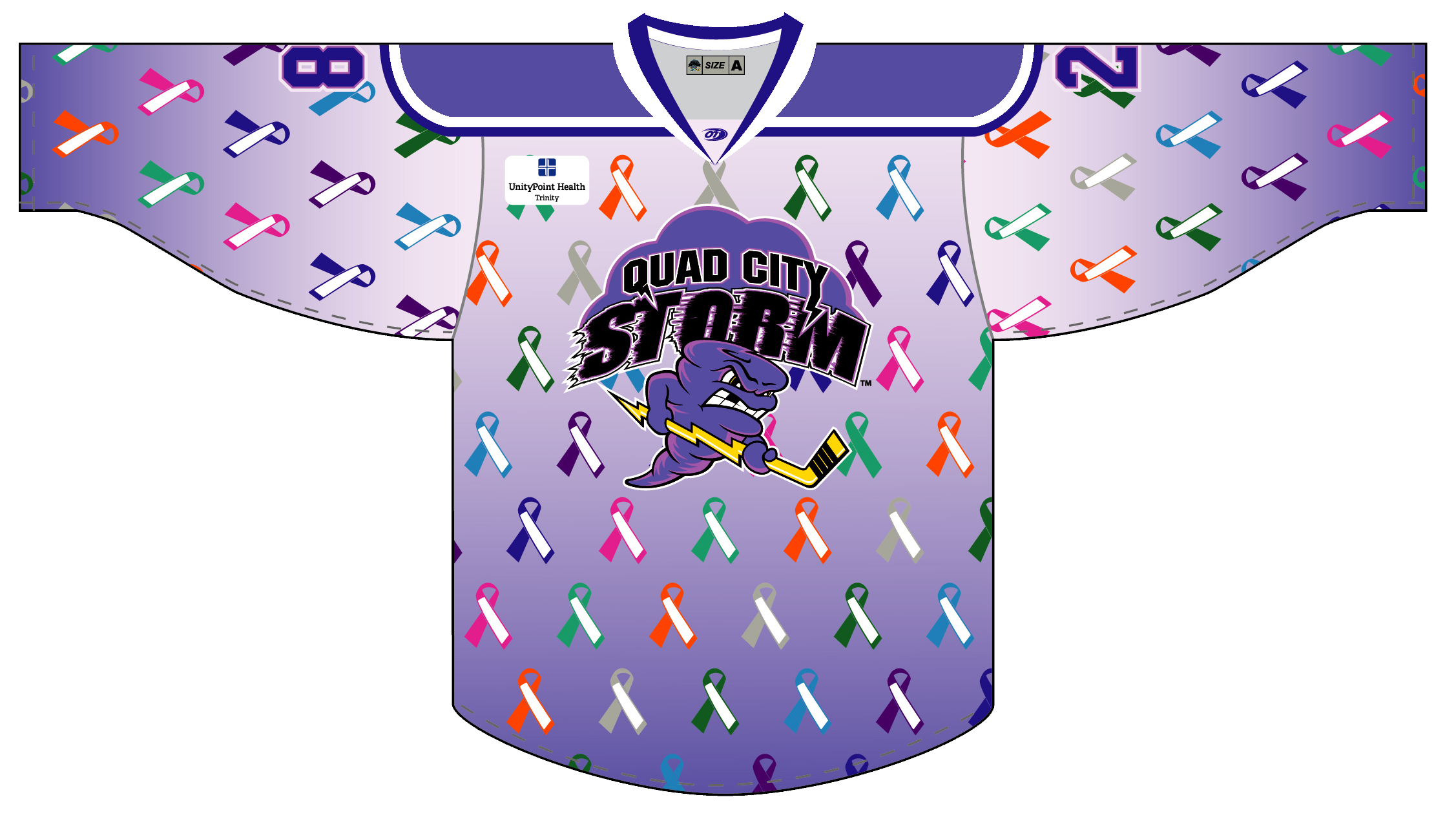 quad city storm jersey