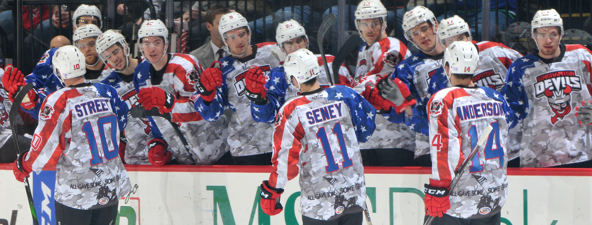 Binghamton Devils Shutout Once Again 4-0 to Cleveland Monsters - All About  The Jersey