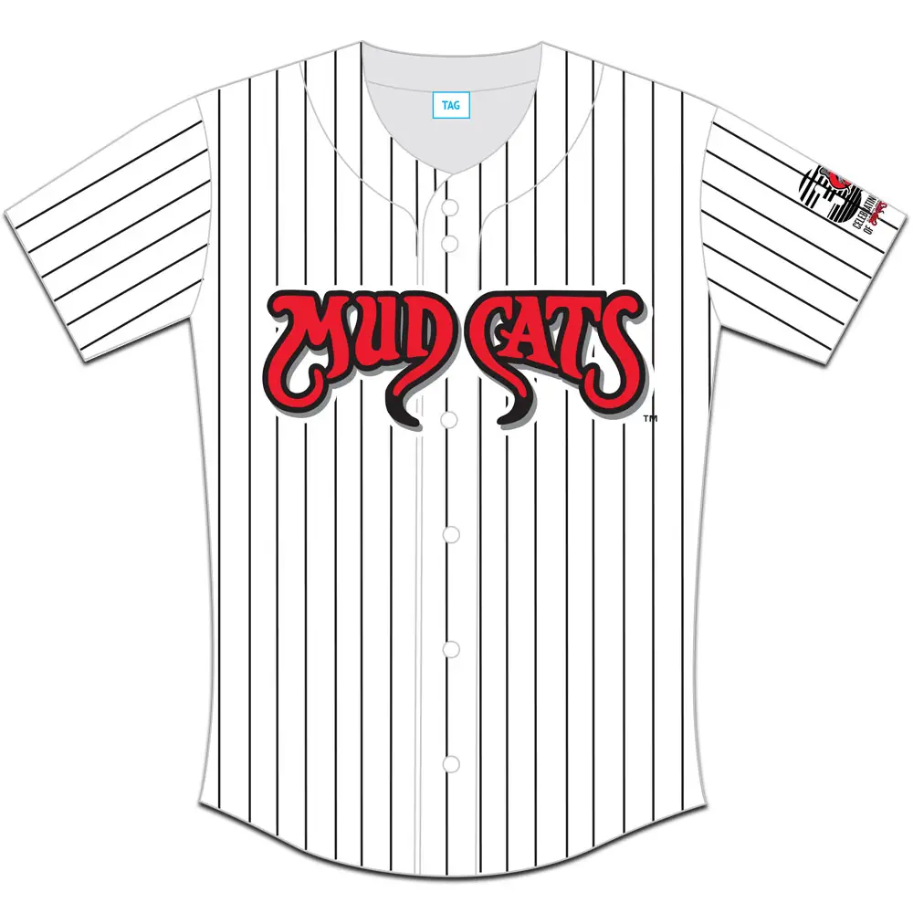 carolina mudcats jersey