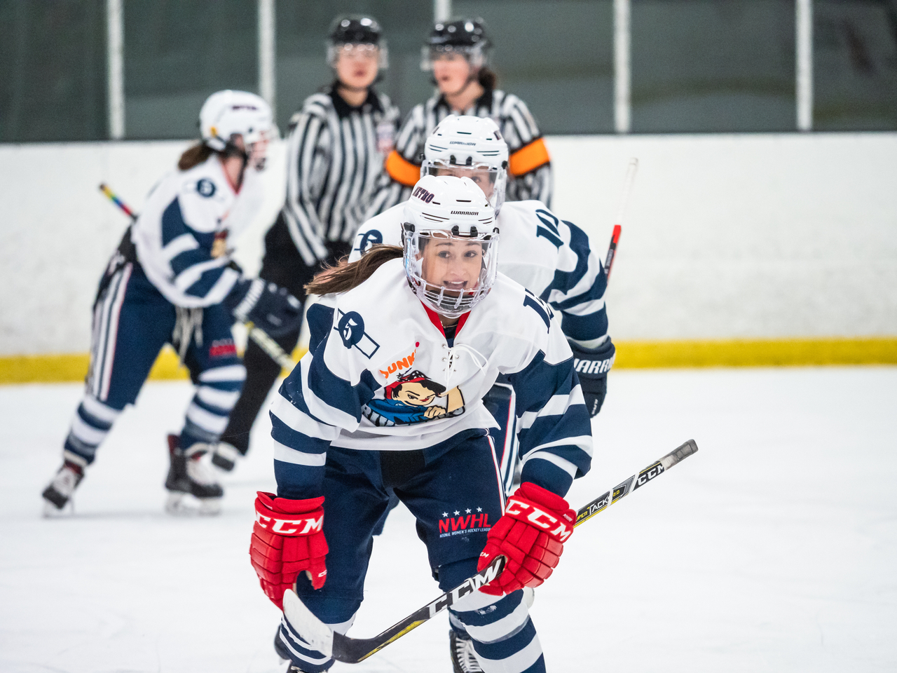 Metropolitan Riveters defender Leila Kilduff March 4, 2020 Photo on