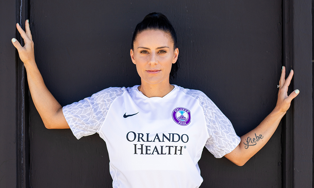 Orlando Pride White Plume away kit - June 9, 2020 Photo on OurSports ...