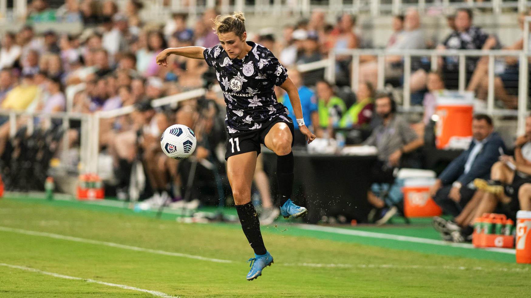 Racing Louisville FC defender Emily Fox - July 30, 2021 Photo on OurSports Central