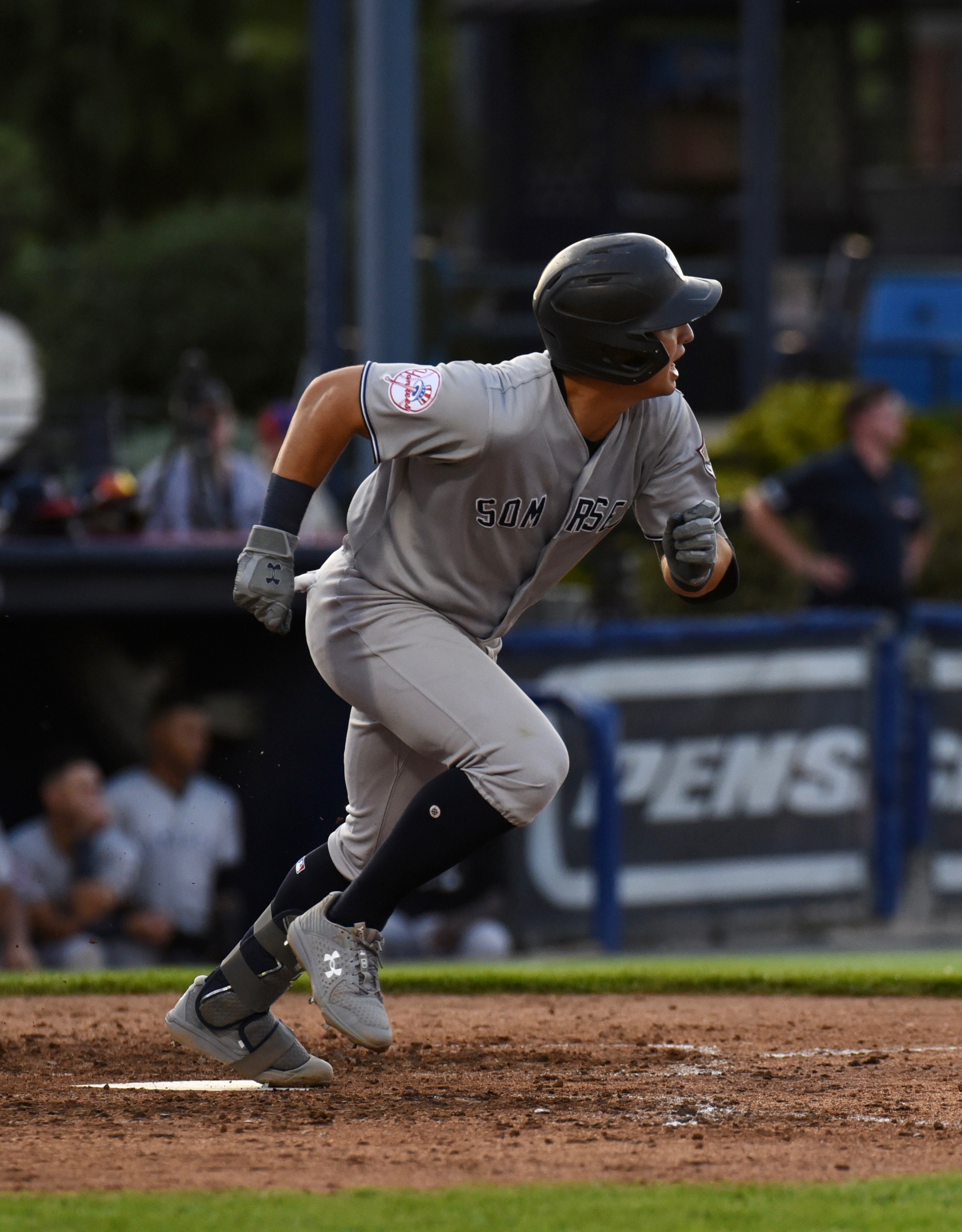 Somerset Patriots' Anthony Volpe July 28, 2022 Photo on OurSports Central