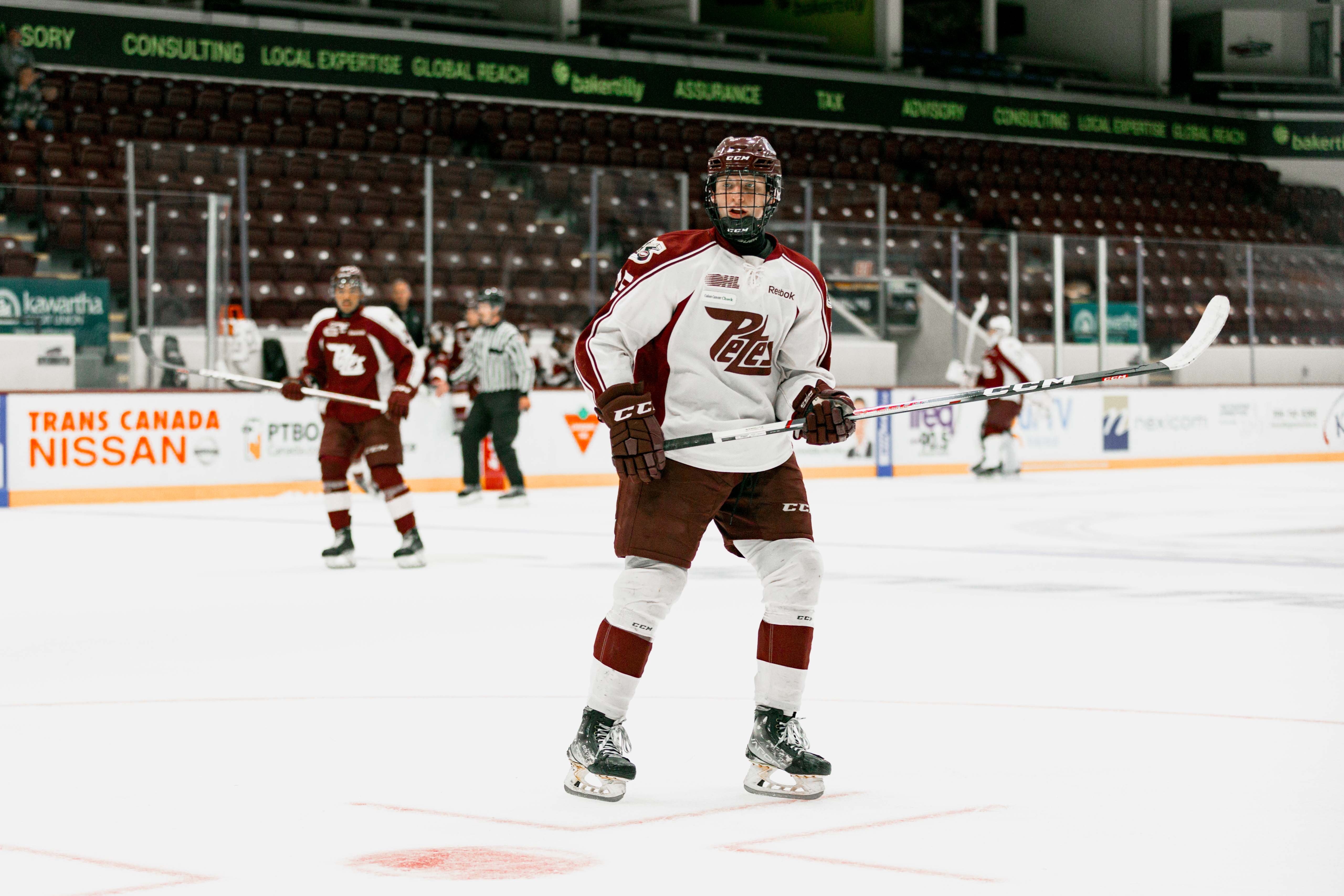Petes Sign 2023 U18 First Round Pick Nathan Leek to OHL Scholarship and Development Package