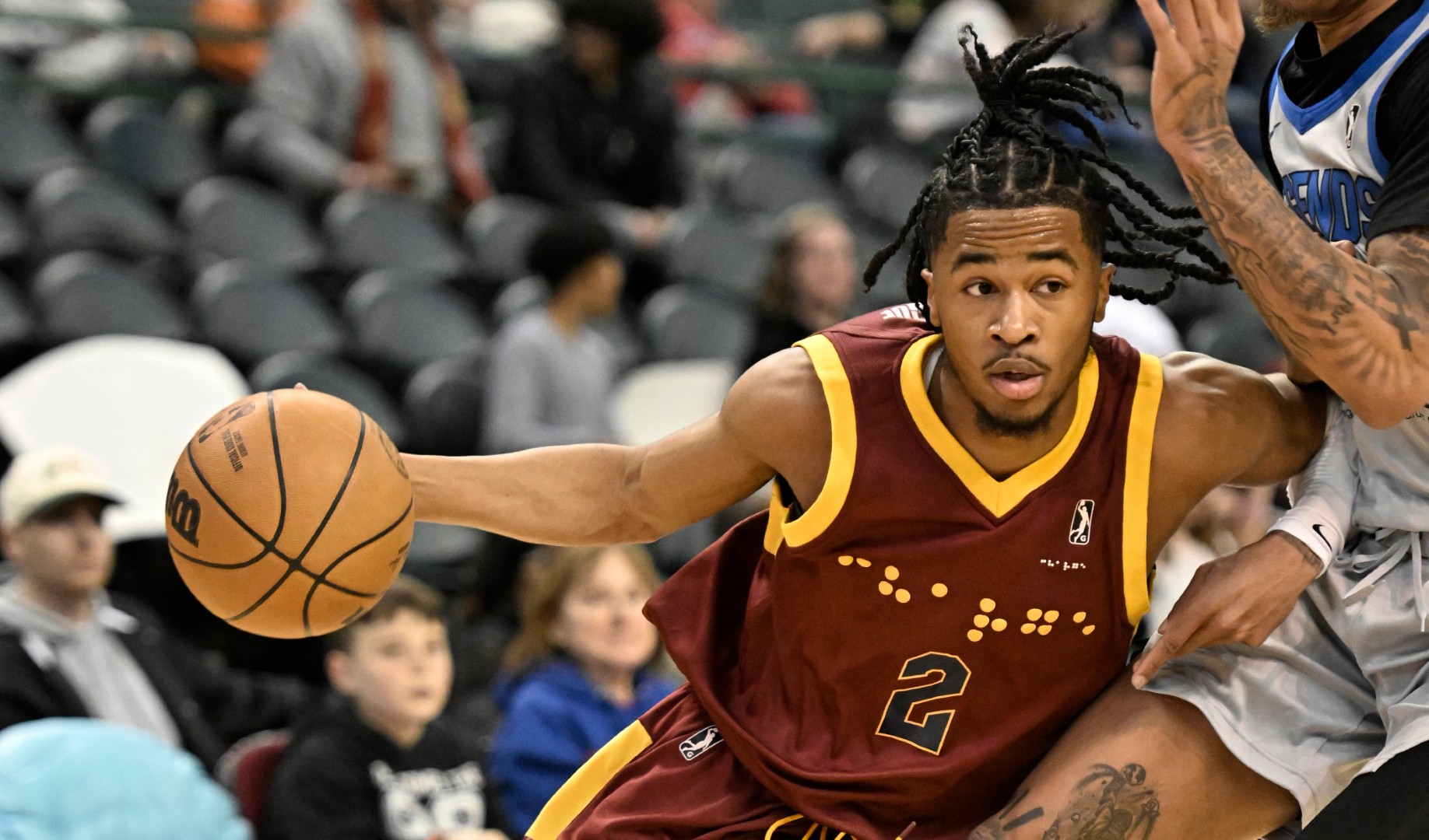 Cleveland Charge's Sharife Cooper in action - January 13, 2024 Photo on