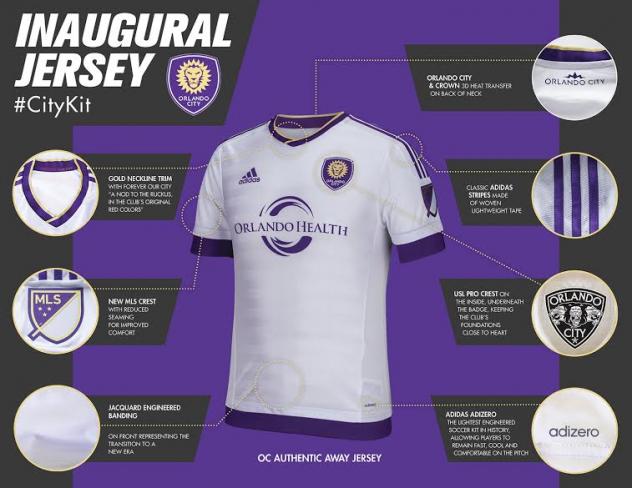 Orlando City Away Kit