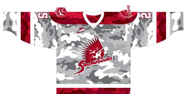 Moose Jaw Warriors Snowbirds Jersey