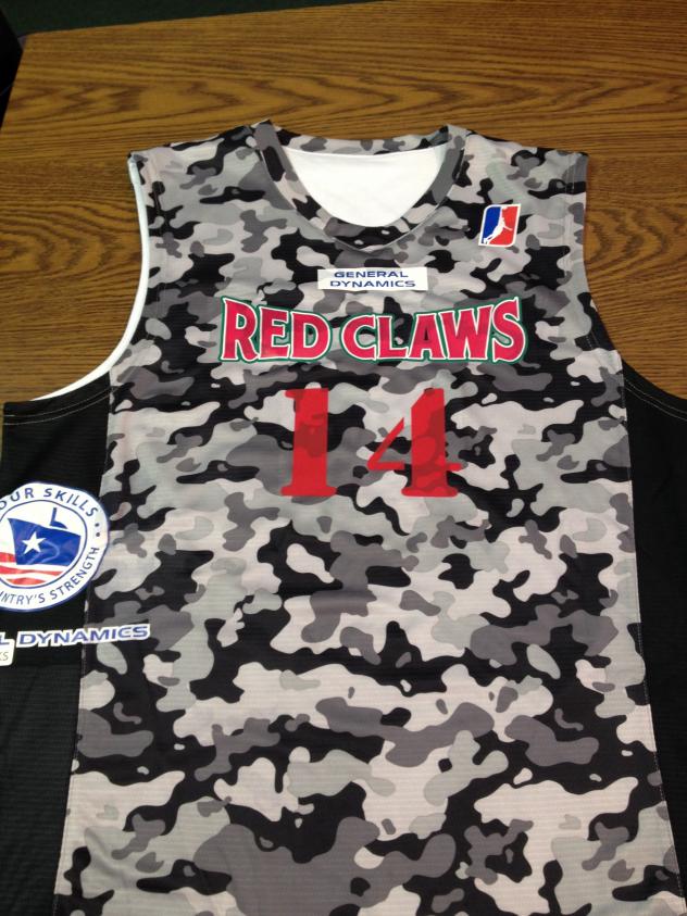 Red Claws Military Jersey
