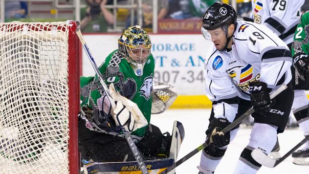 Colorado Eagles Take a Shot against the Alaska Aces