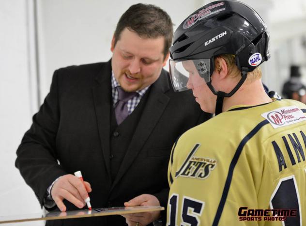 Janesville Jets Coach Joe Dibble