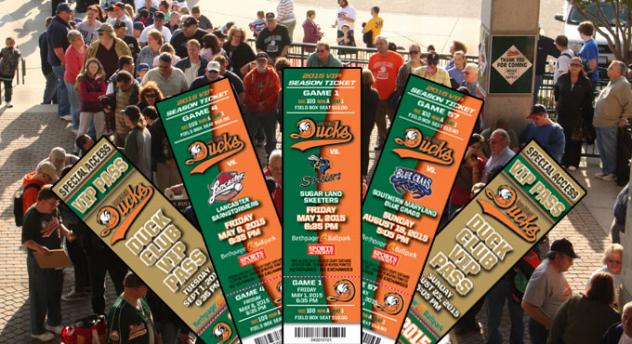 Long Island Ducks Season Ticket Benefits