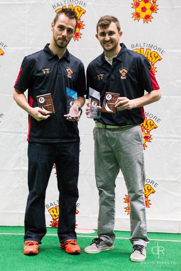 William Vanzela and Pat Healey Receive MASL Awards