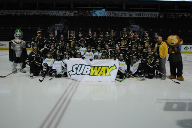 London Knights and West London Minor Novice Hawks