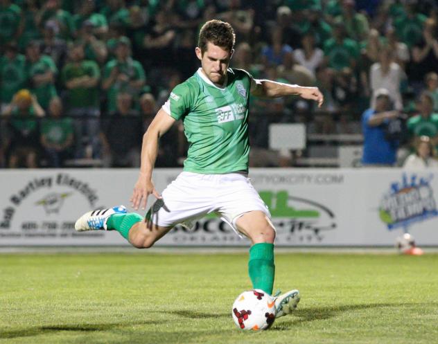 OKC Energy FC Defender Michael Thomas