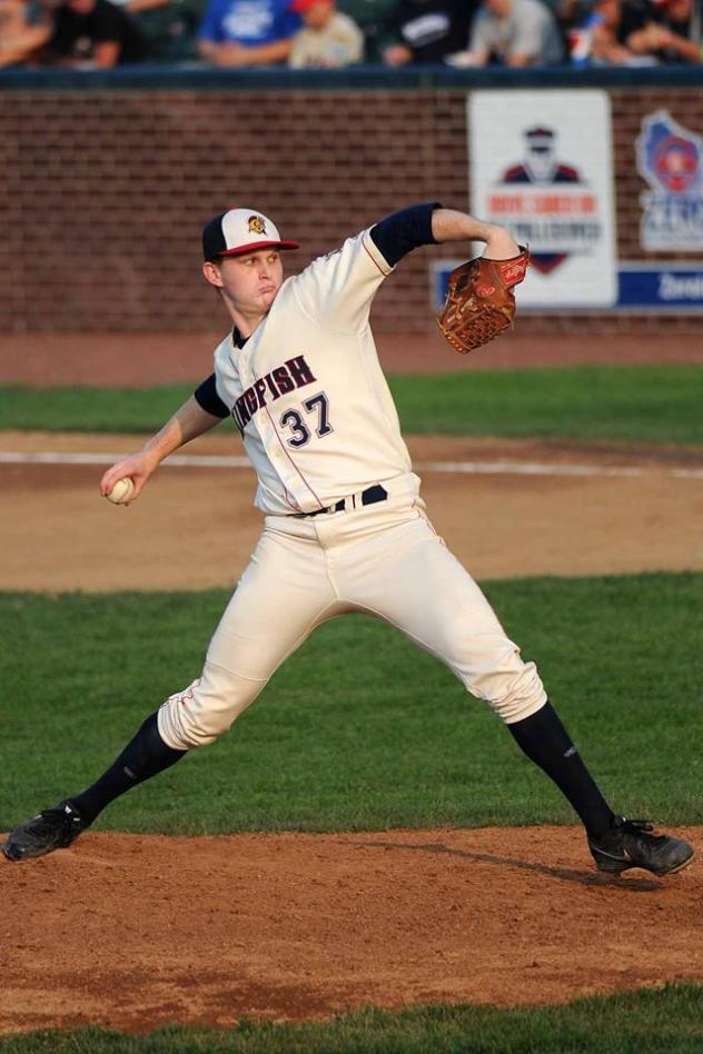Callahan Brown of the Kenosha Kingfish