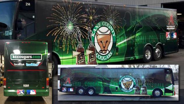 Kane County Cougars Team Bus