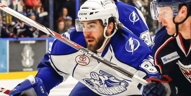 Syracuse Crunch Defenseman Luke Witkowski