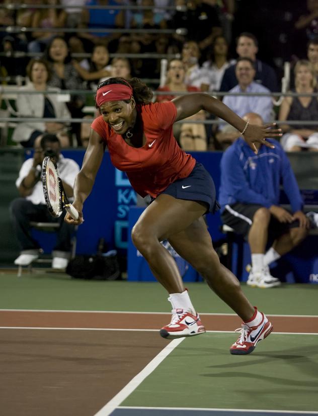 Serena Williams with the Washington Kastles