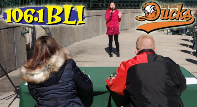 Long Island Ducks Anthem Idol
