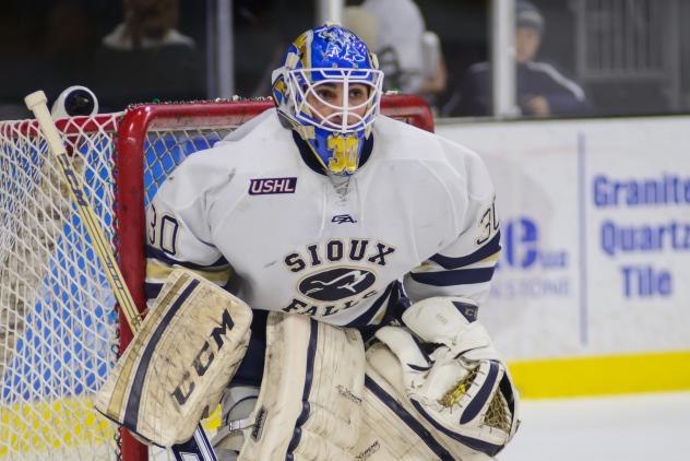 Sioux Falls Stampede Goaltender Art Brey