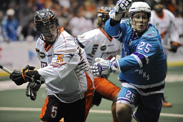 Joe Resetarits with the Buffalo Bandits