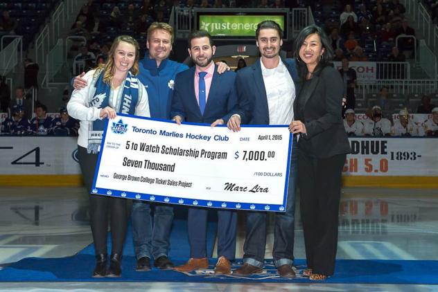 Toronto Marlies Scholarship Presentation