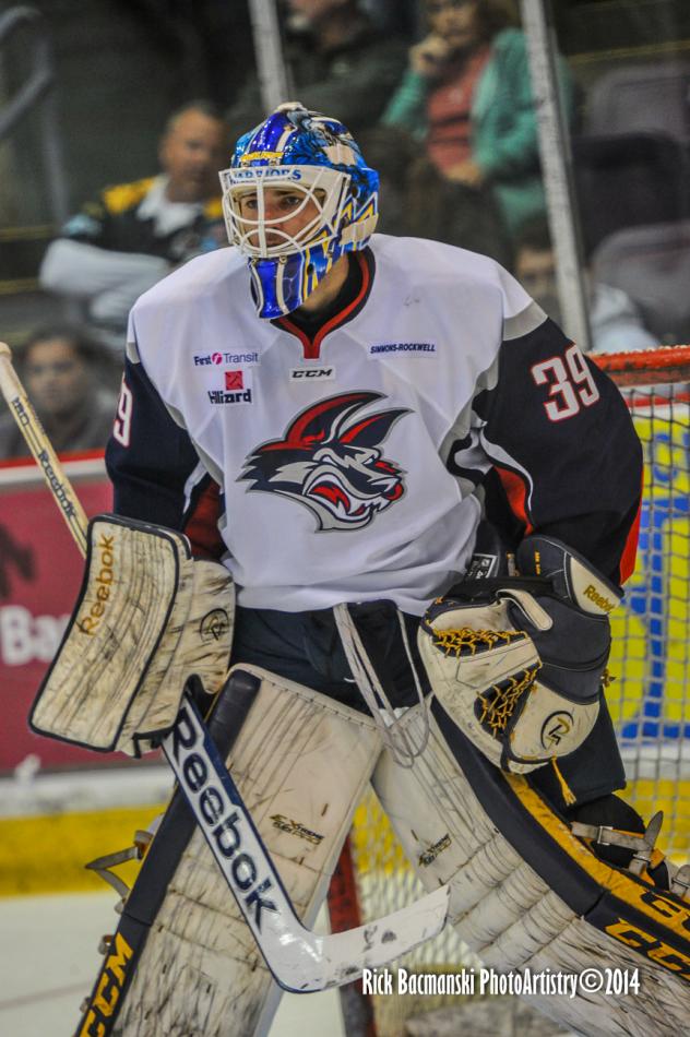 Elmira Jackals Goaltender Sam Marotta