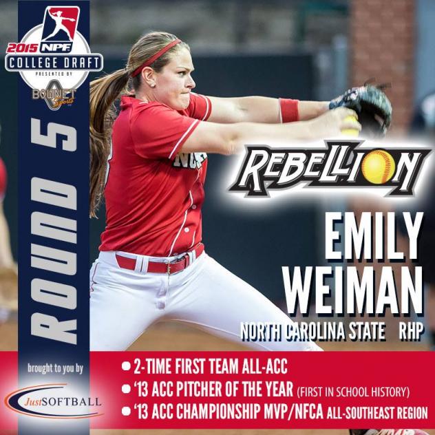 Pennsylvania Rebellion Draftee Emily Weiman