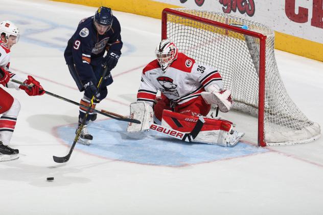 Charlotte Checkers vs. Oklahoma City Barons