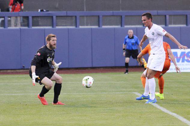 Saint Louis FC Goalkeeper Mark Pais vs. Tulsa Roughnecks FC