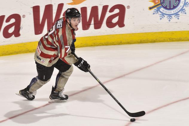 Orlando Solar Bears in Patriotic Jerseys