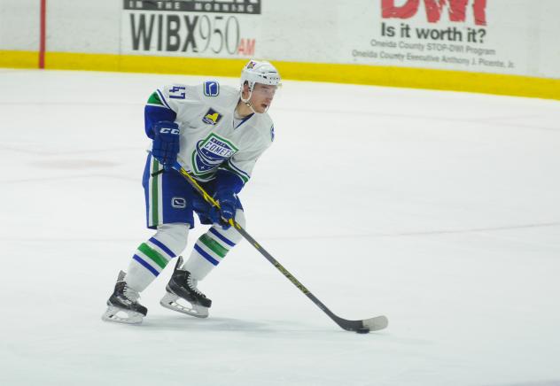 Utica Comets Forward Sven Baertschi