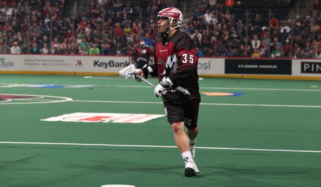 Colorado Mammoth Forward Jeremy Noble