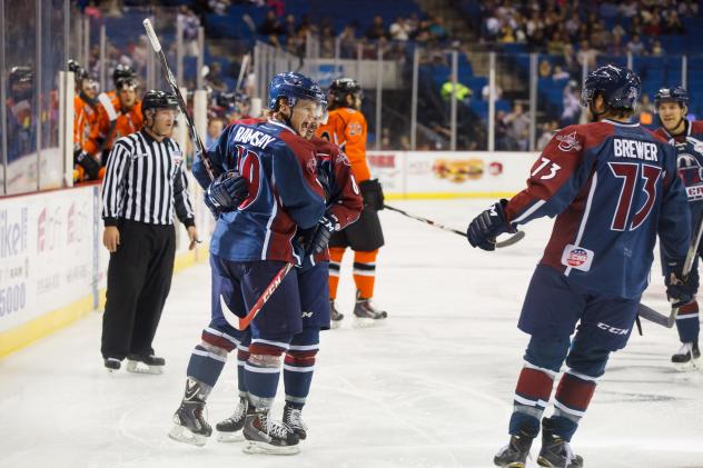 Tulsa Oilers Celebrate vs. Missouri Mavericks