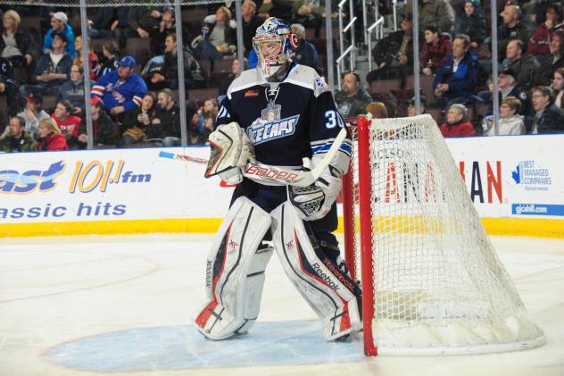 Eric Comrie of the St. John's IceCaps