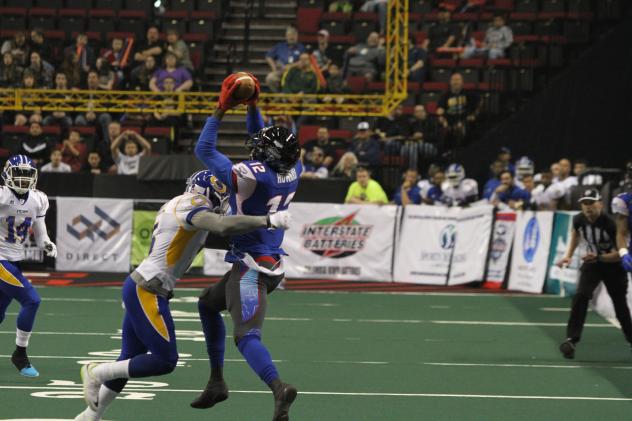 Portland Thunder Wide Receiver Jamar Howard Makes a Catch