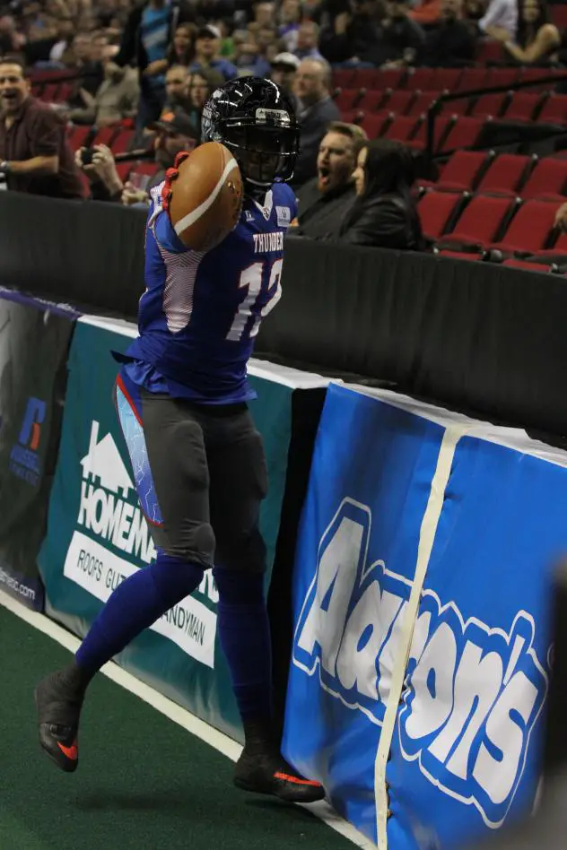 Portland Thunder Wide Receiver Jamar Howard